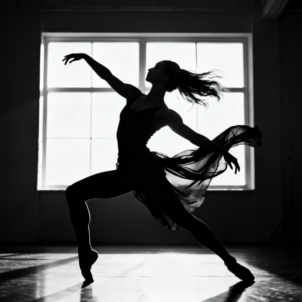 Backlit Dance Silhouette preview image