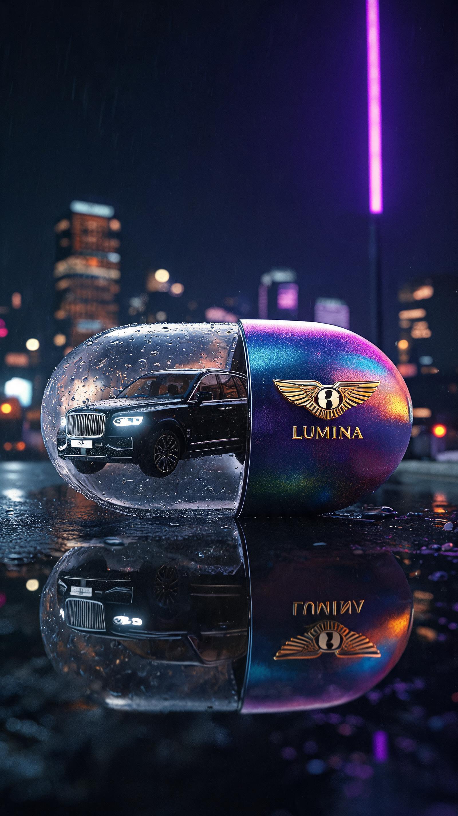Luxury Car Capsule Concept Ad preview image