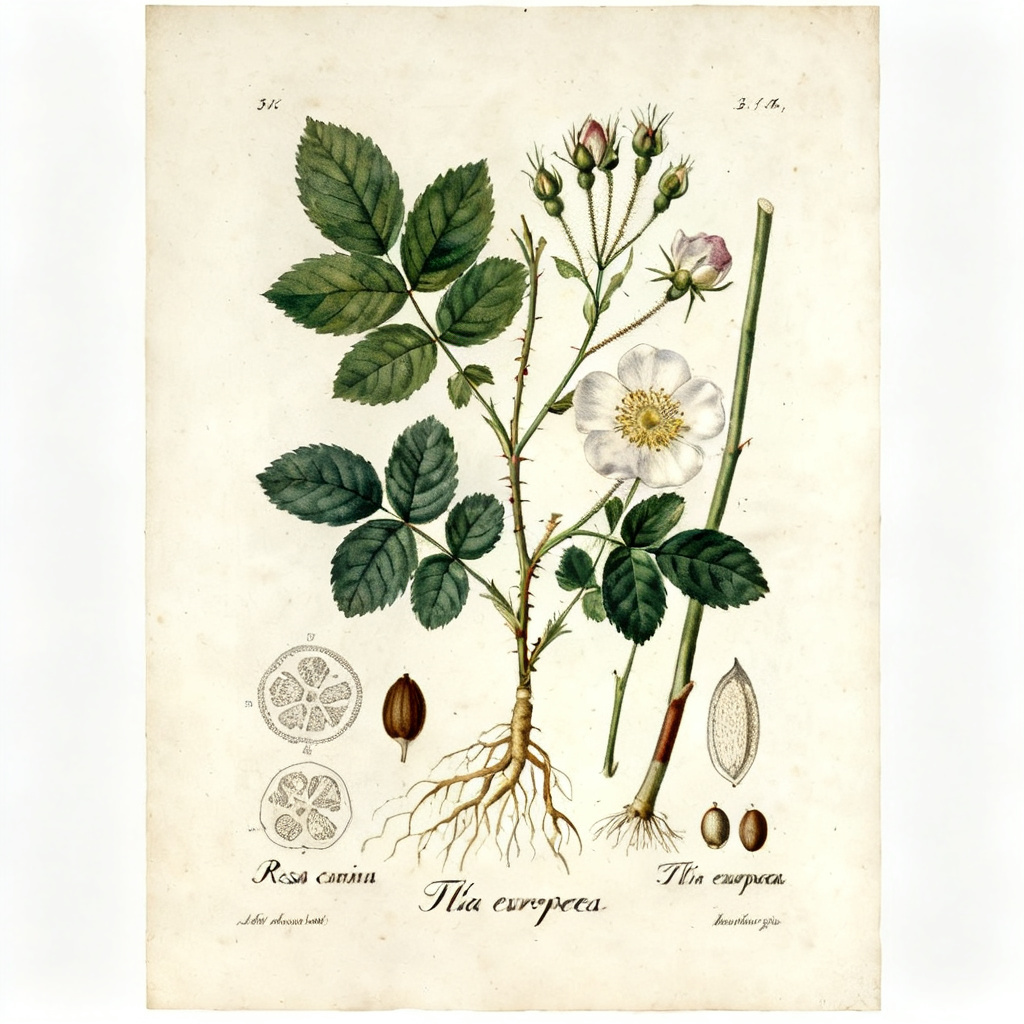 Botanical Scientific Illustration preview image
