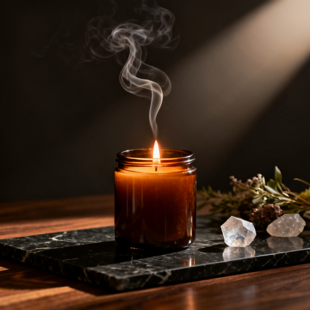Luxury Candle Mood Photography preview image