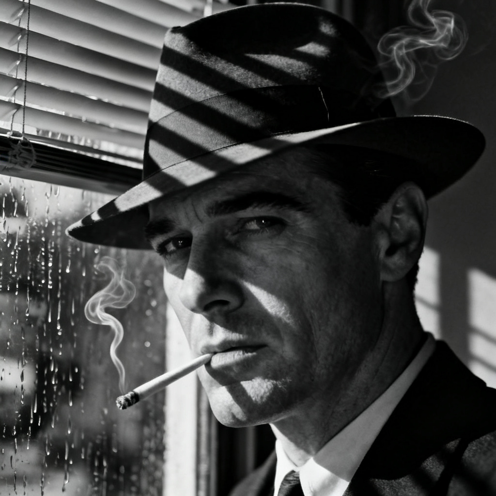 Film Noir Portrait preview image