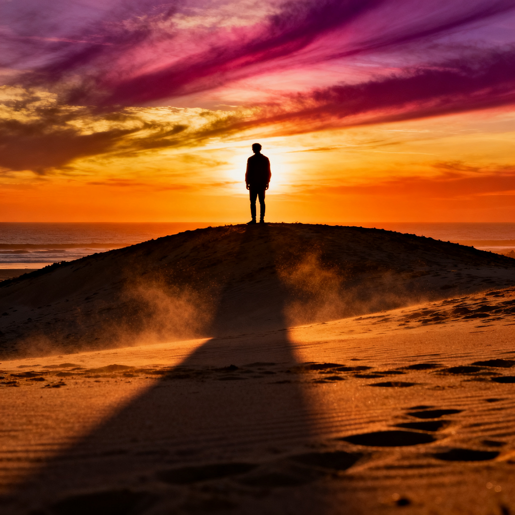 Golden Hour Silhouette Portrait preview image