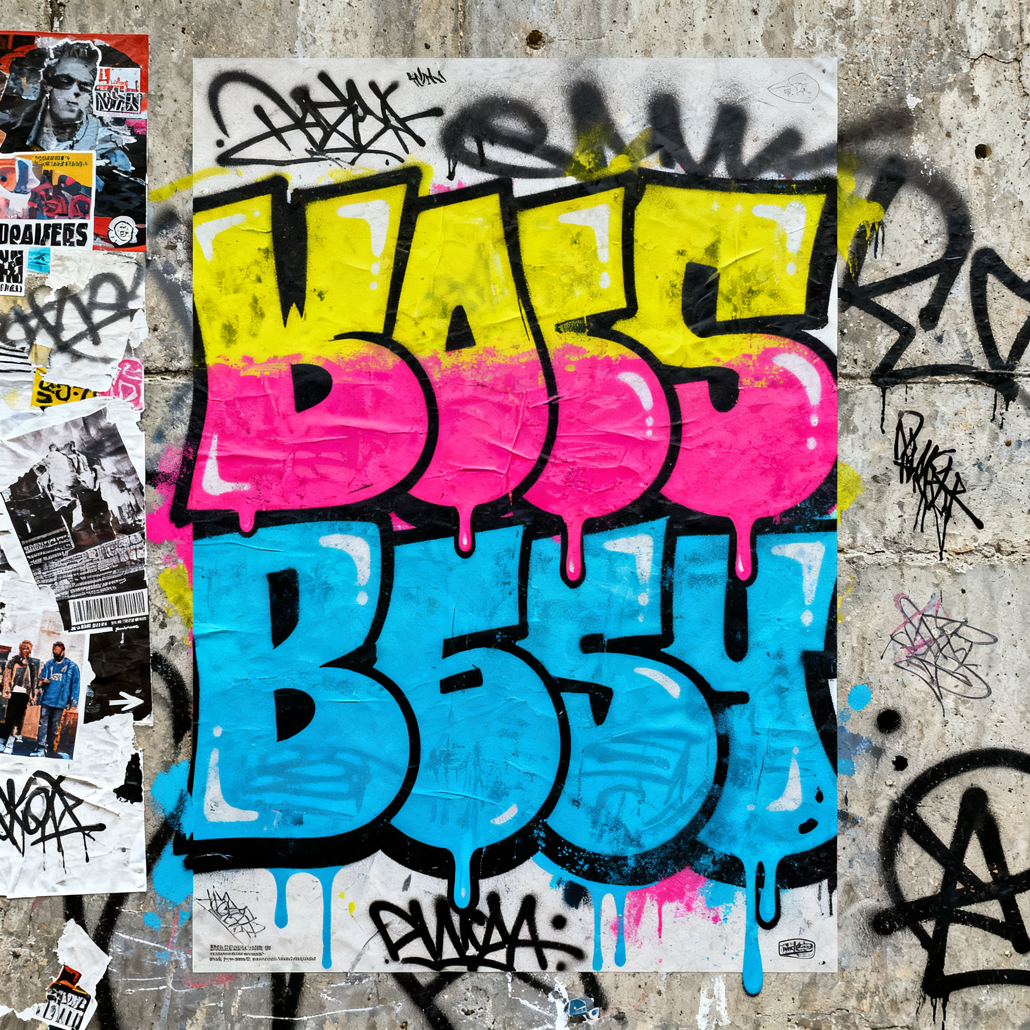 Street Graffiti Art Poster preview image