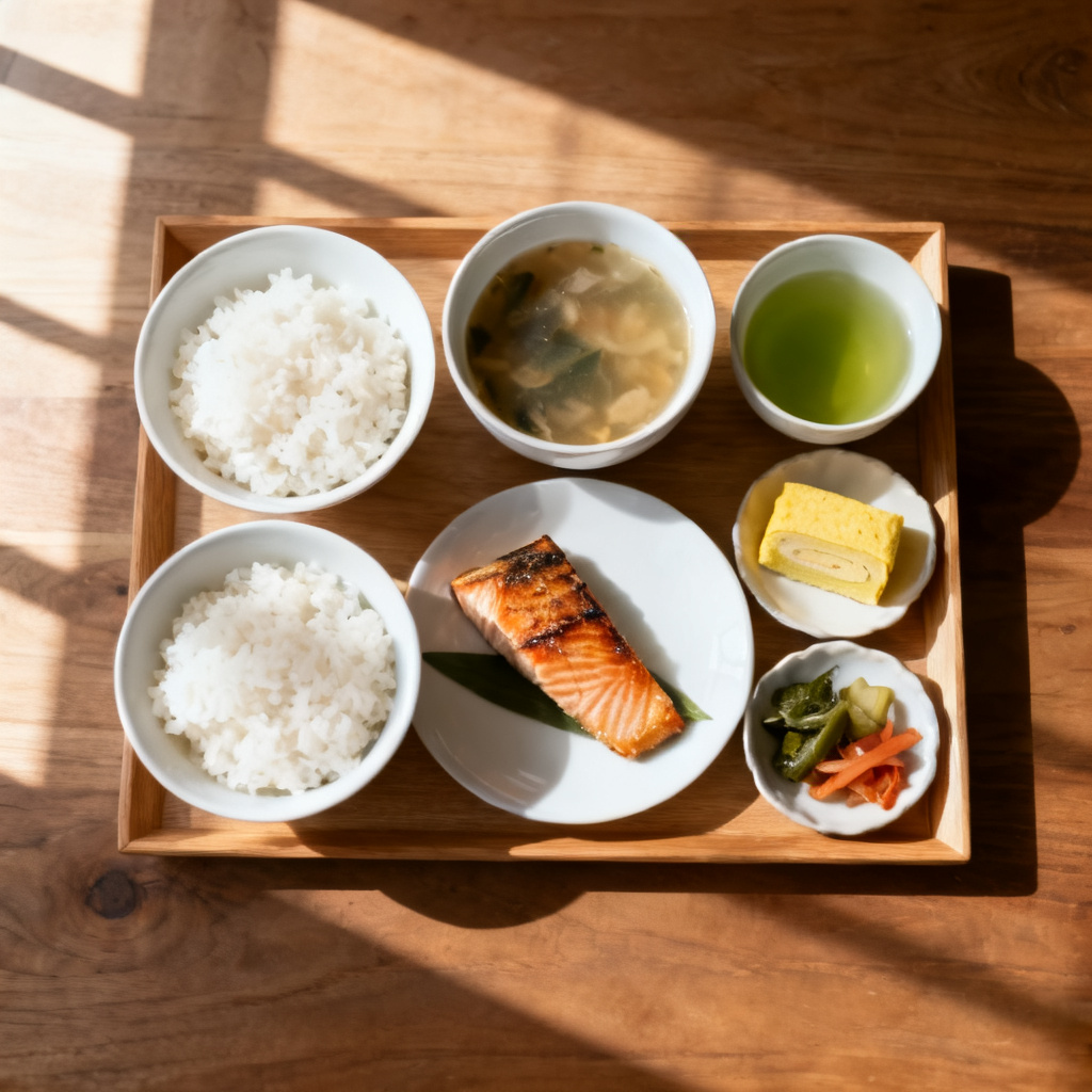 Japanese Breakfast Overhead Shot preview image