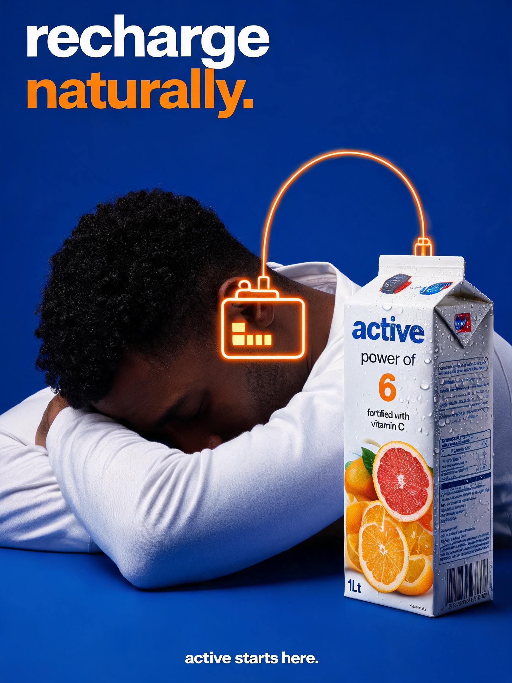Juice Energy Recharge Battery Ad preview image