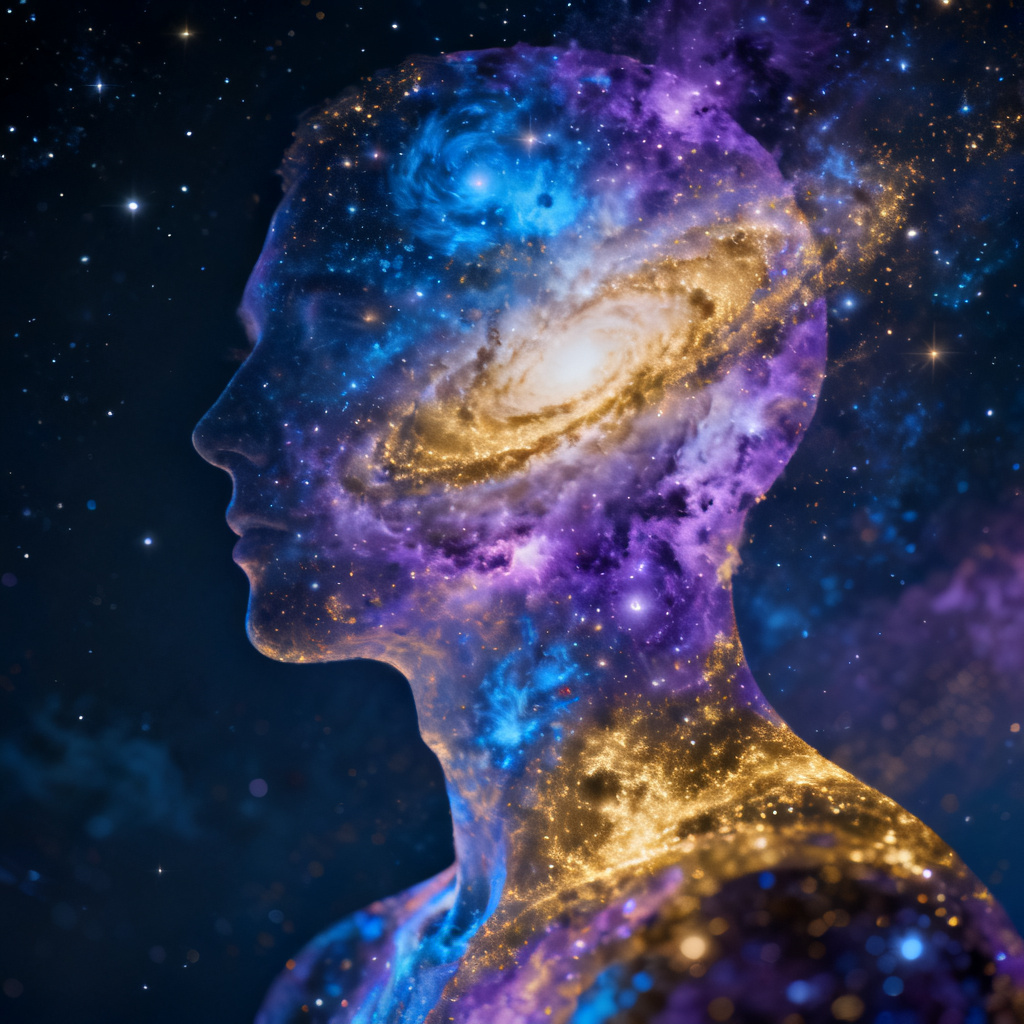 Nebula Double Exposure Portrait preview image