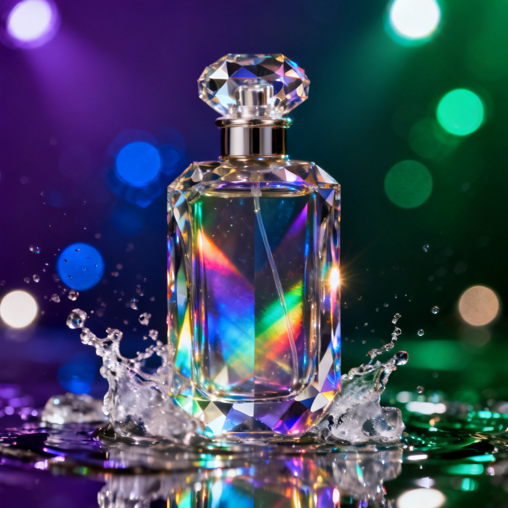 Perfume Crystal Bottle Photography preview image
