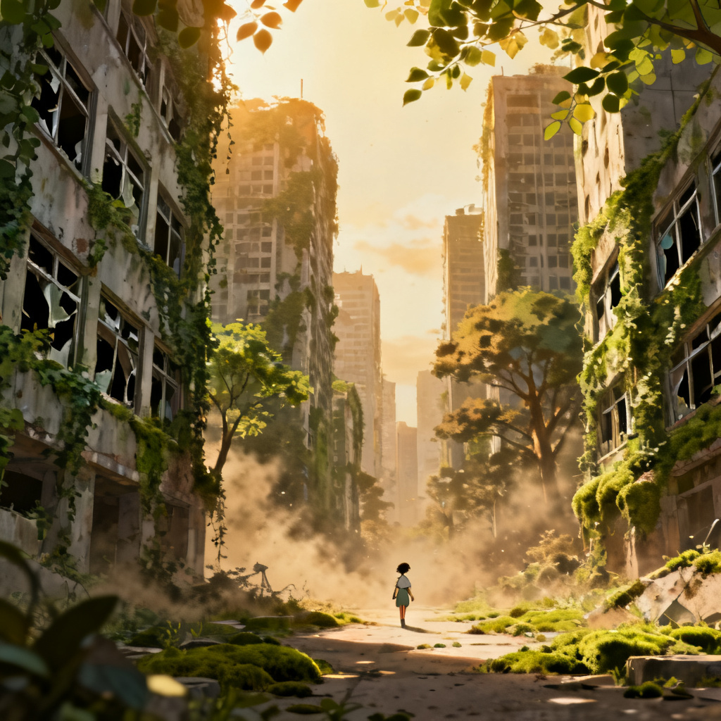 Post-Apocalypse Anime City preview image