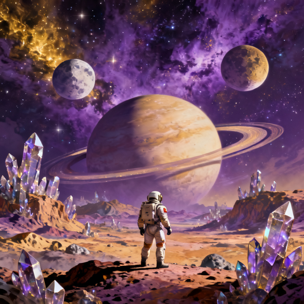 Space Exploration Illustration preview image