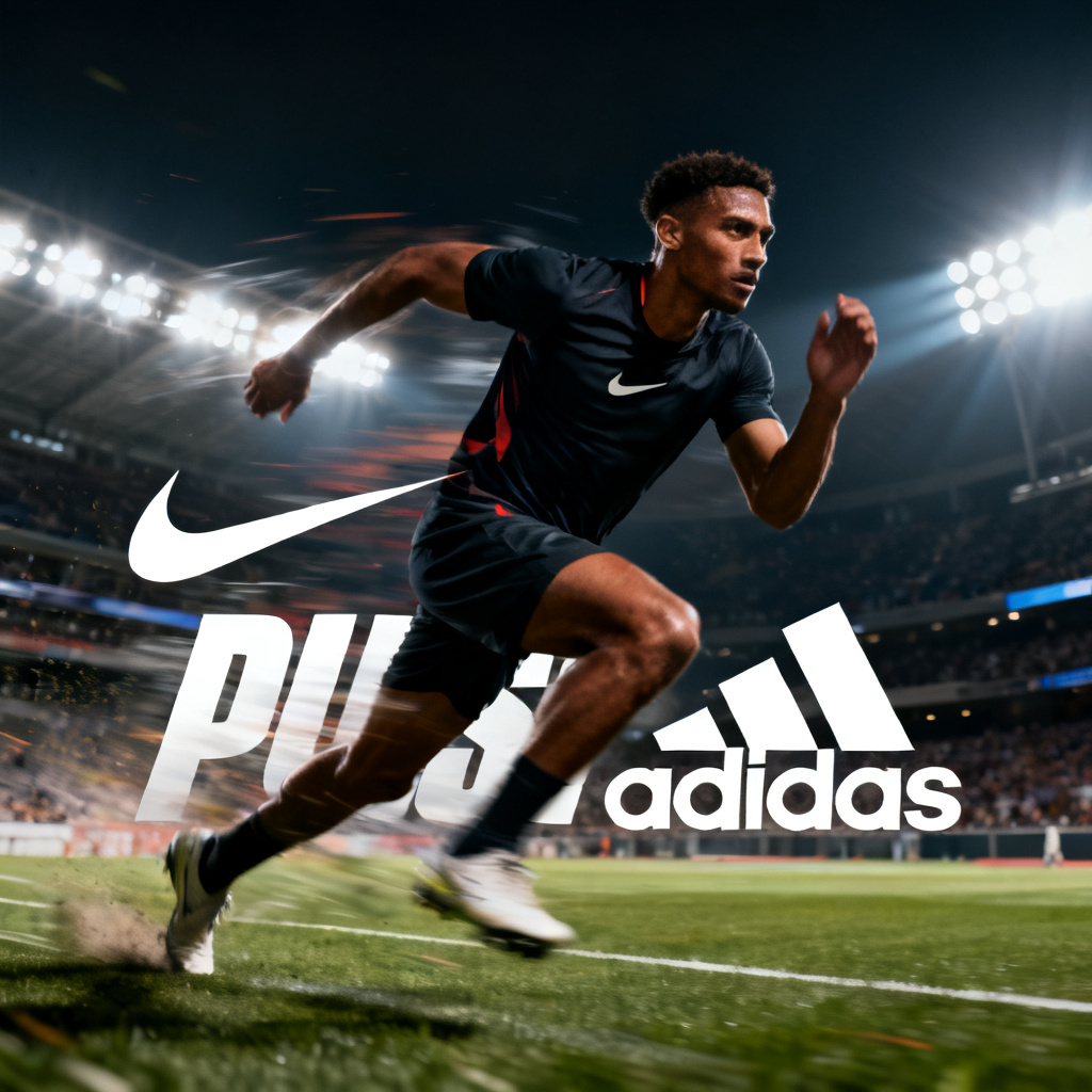 Sports Brand Campaign Visual preview image