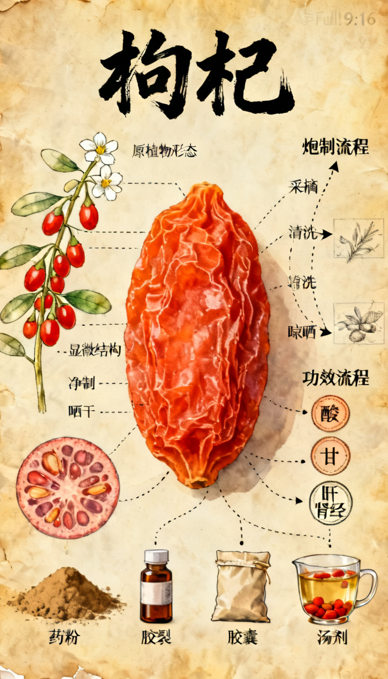 Traditional Chinese Medicine Herb Infographic preview image