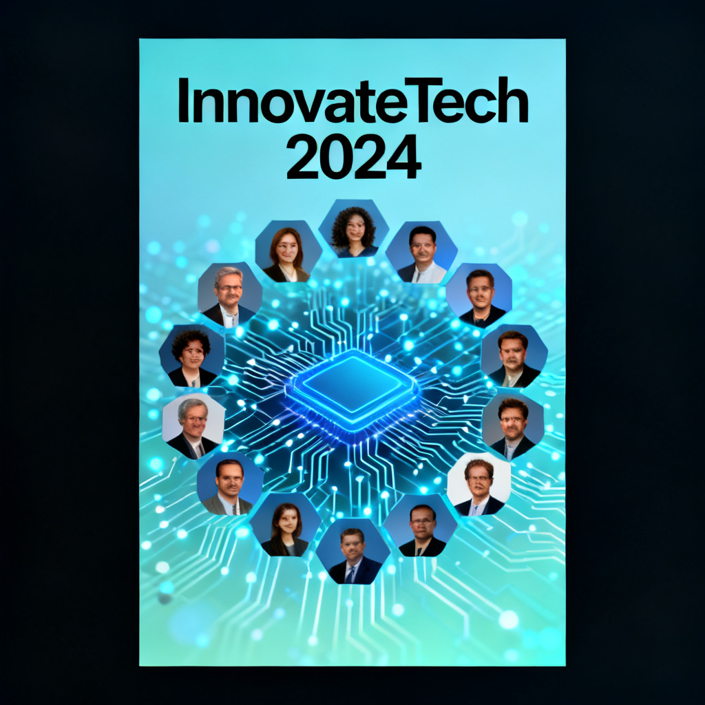 Tech Conference Poster preview image