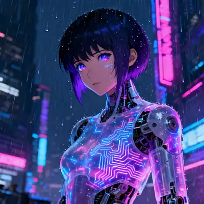 赛博朋克机器女孩