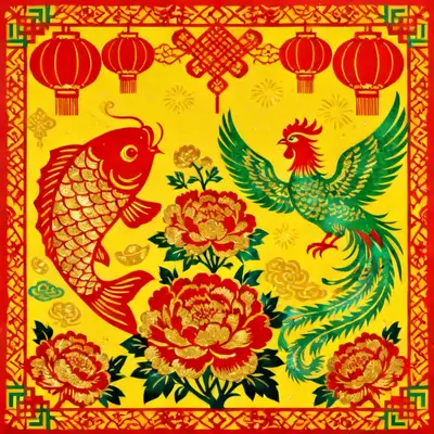 民俗节庆插画
