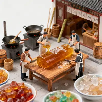 微缩食品作坊微观世界