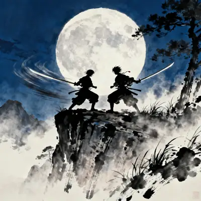 月下武士决斗