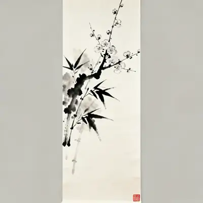日本水墨画