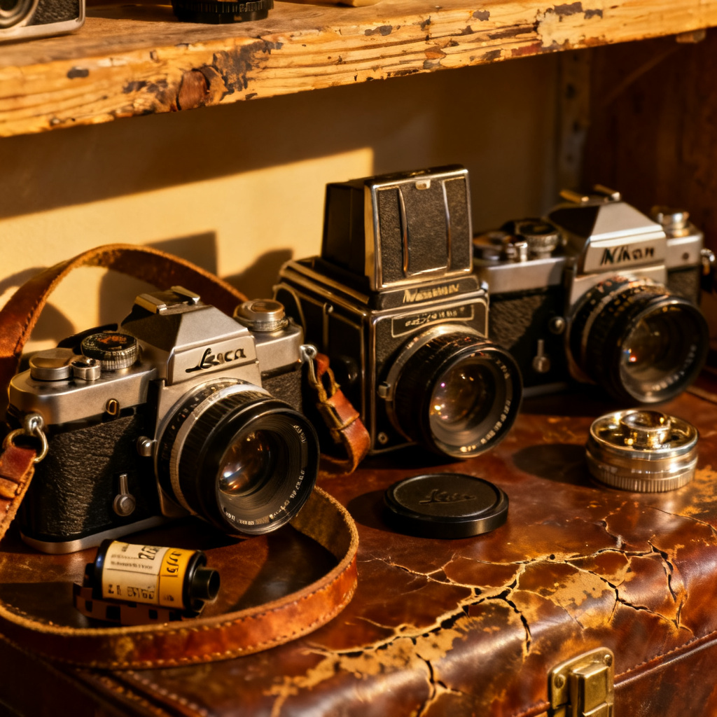 Vintage Camera Still Life preview image